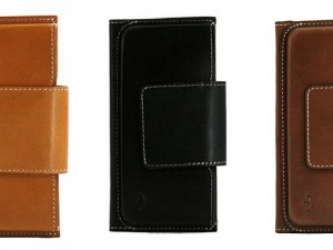 iPhone SE Telefon için Gerçek Deri Cüzdan Kılıflar