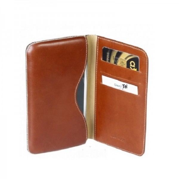 Apple iPhone SE Cüzdan kılıf Full Series Hakiki Deri Taba