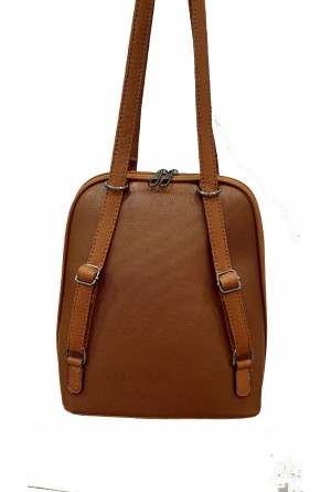 Deritel Bayan Omuz - Sırt Çantası 3091 Taba Deritel Bayan Omuz - Sırt Çantası 3091 Taba