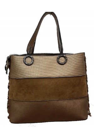 Deritel Bayan Omuz Çantası 3127 Bej