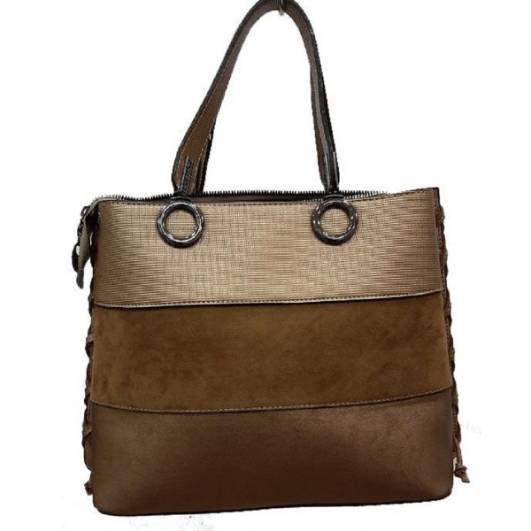 Deritel Bayan Omuz Çantası 3127 Bej