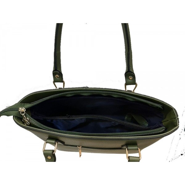 Deritel Bayan Omuz Çantası 3129 Gri