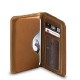 Appale iPhone SE Leather Wallet Case Taba