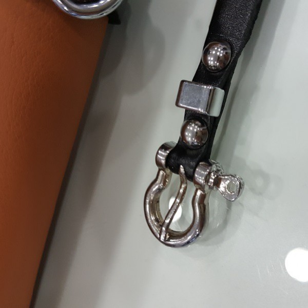 Bileklik Siyah Gerçek Deri Çelik Kapama Bileklik Siyah Gerçek Deri Çelik Kapama