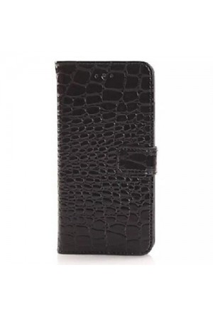 Apple iPhone 6 Deri Kılıf Desen Serisi Siyah