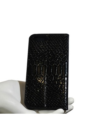 Apple iPhone 7 Hakiki Deri Cüzdan Kılıf Rugan Apple iPhone 7 Hakiki Deri Cüzdan Kılıf Rugan