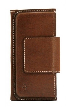 iPhone SE Cüzdan Kılıf Destan Kalıplı Gerçek Deri