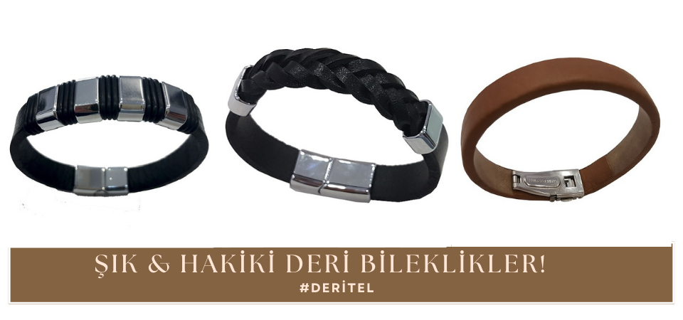 Deri Bileklik Bileklik - Deritel