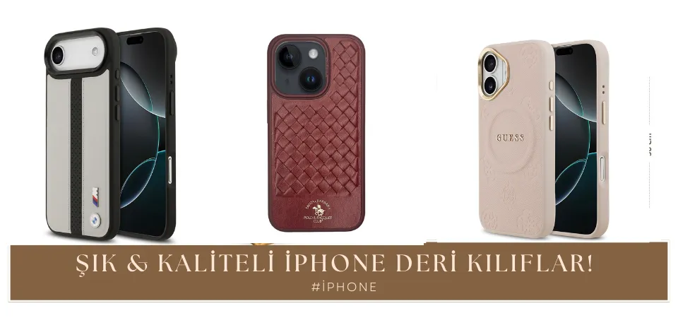 iphone deri kılıfları