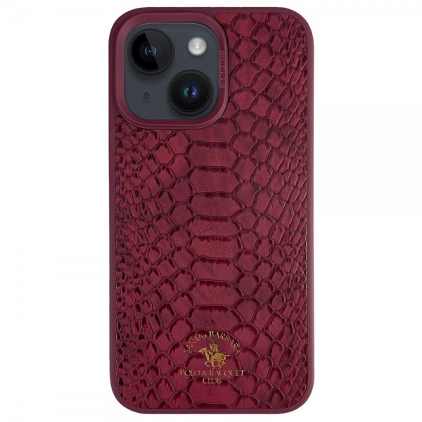 Santa Barbara Polo Racquet Club iPhone 15 Plus Knight Deri Kapak Santa Barbara Polo Racquet Club iPhone 15 Plus Knight Deri Kapak