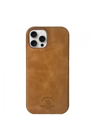 Santa Barbara Polo Racquet Club iPhone 15 Pro Elton Genuine Magsafe Deri Kapak Santa Barbara Polo Racquet Club iPhone 15 Pro Elton Genuine Magsafe Deri Kapak
