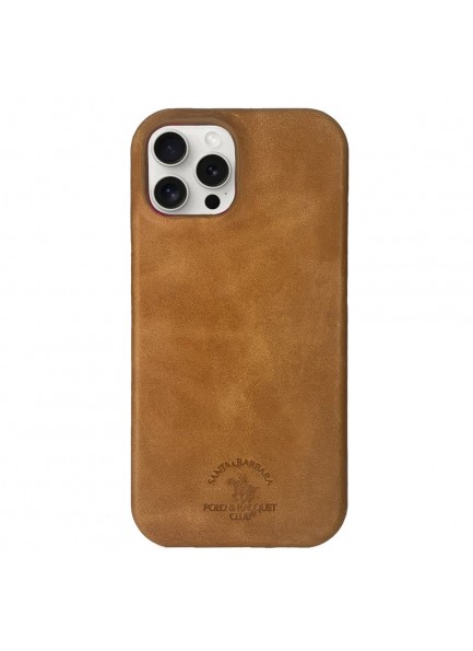 iPhone 15 Pro Magsafe Deri Kılıf - Santa Barbara Polo Elton Santa Barbara Polo Racquet Club iPhone 15 Pro Elton Genuine Magsafe Deri Kapak