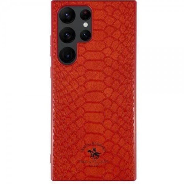 Santa Barbara Polo Racquet Club Samsung Galaxy S22 Ultra Knight Deri Kapak