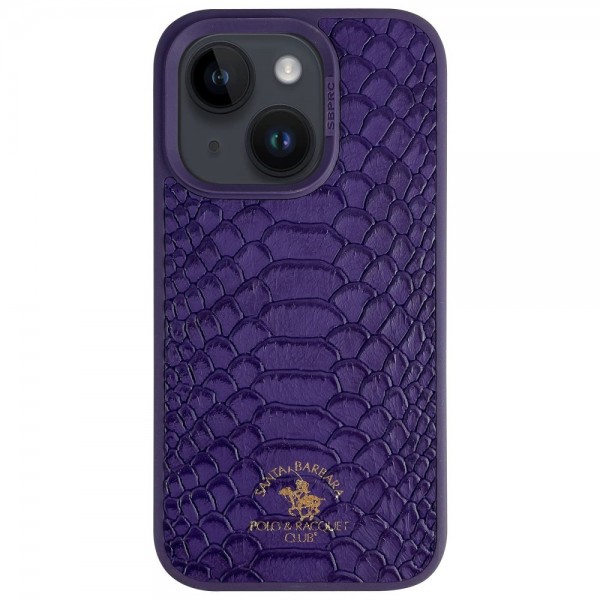 Santa Barbara Polo Racquet Club iPhone 14Pro  Knight Deri Kapak