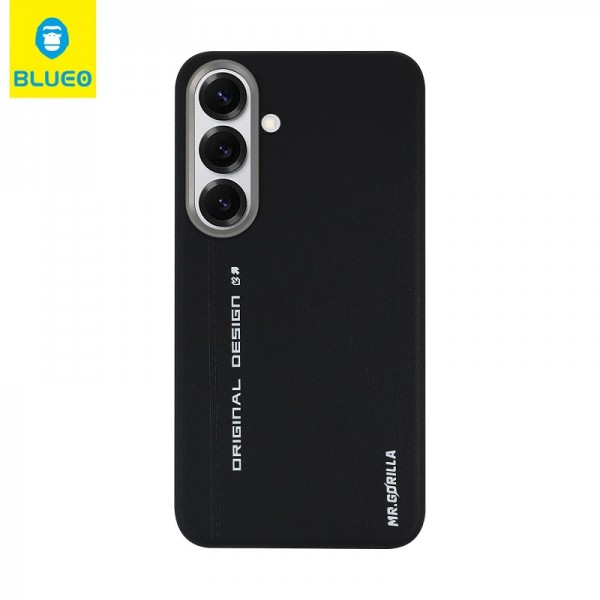 B Synthetic Leather Samsung S25 PU Deri Metal Kamera Koruma Çıkıntılı Hava Kanallı Kılıf B Synthetic Leather Samsung S25 PU Deri Metal Kamera Koruma Çıkıntılı Hava Kanallı Kılıf