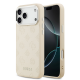 iPhone 17 Pro Deri Kılıf Guess Orjinal Lisanslı M-safe Deri Peony Kapak